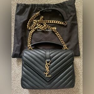 YSL Medium College Bag